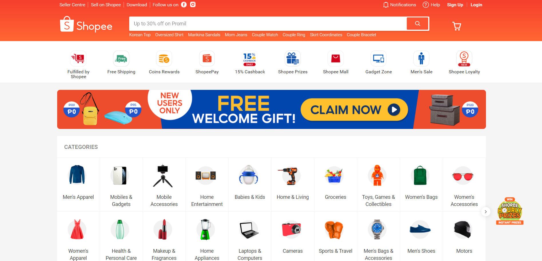 Shopee How the Website-Mobile App Combination Works Shopee Website