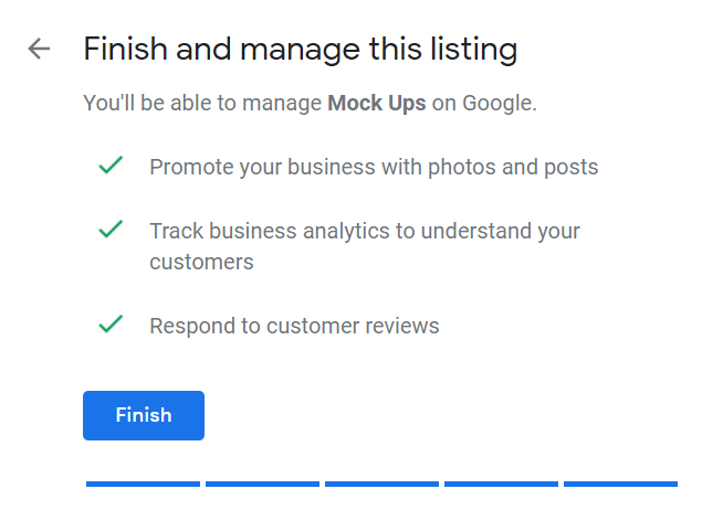How to Set Up Your Google My Business Account 11 Finish and Manage Listing