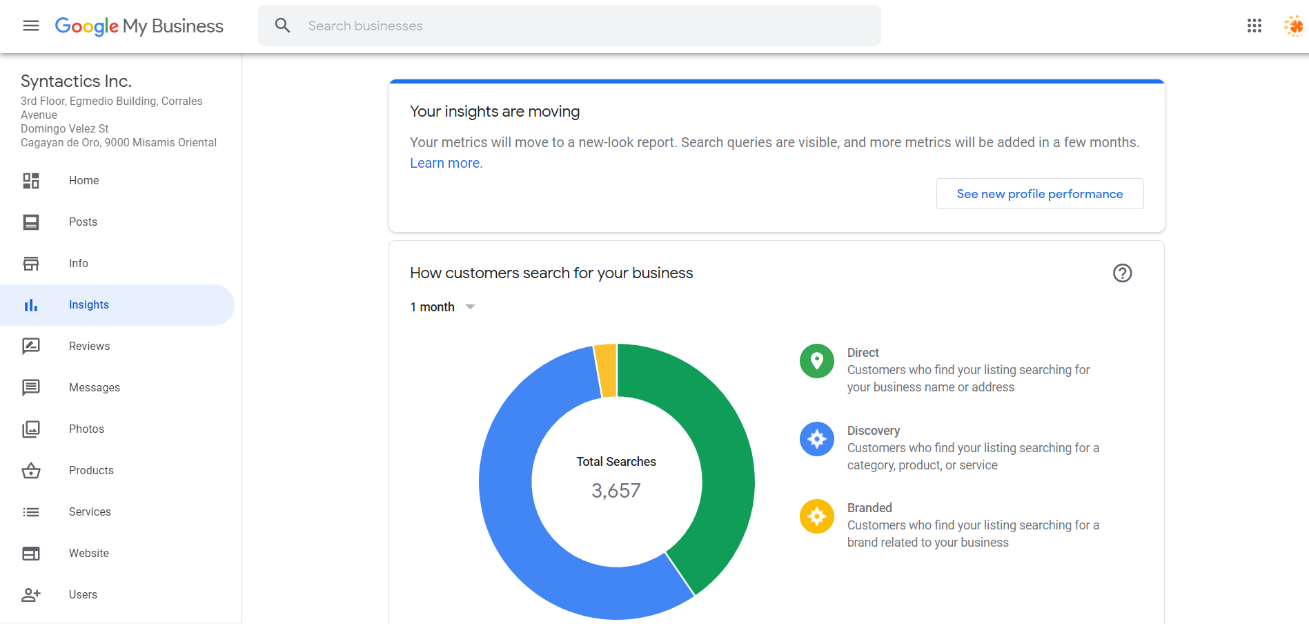 How to Set Up Your Google My Business Account 22 Insights Tab Preview