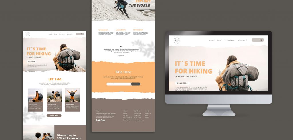 Hiking Website Template