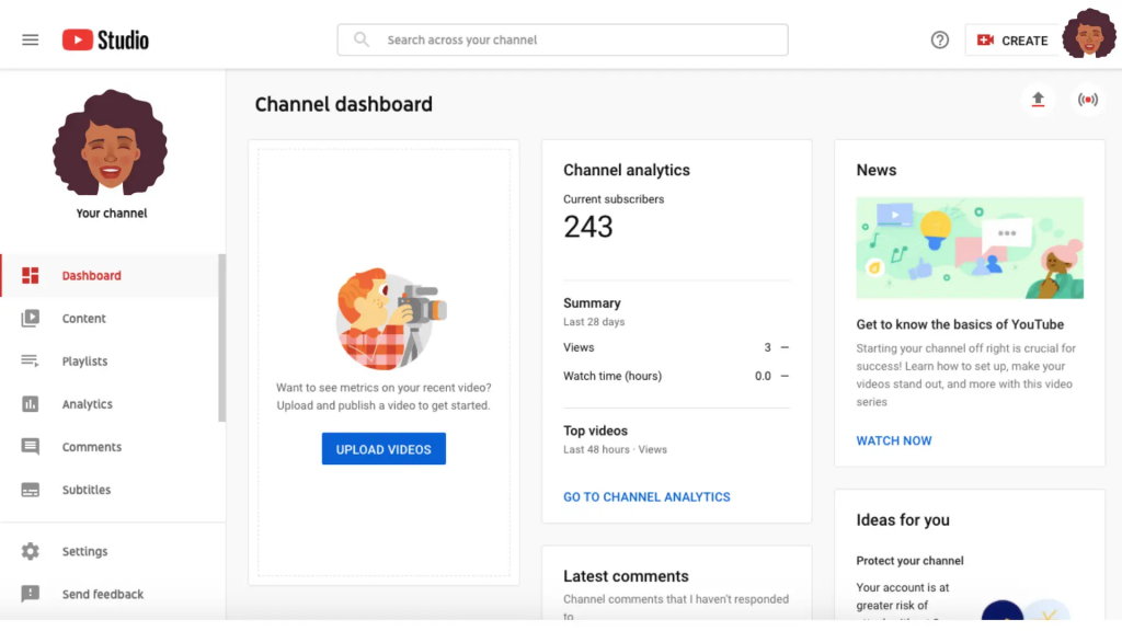 YouTube Analytics Blog Step 1 updated