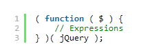 Jquery into anonymous function