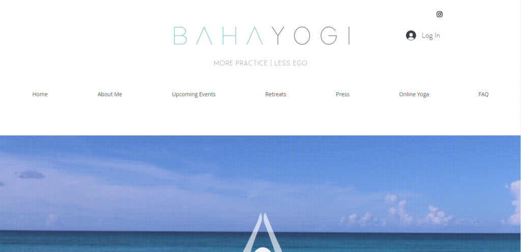 Baha Yogi Fitness Website