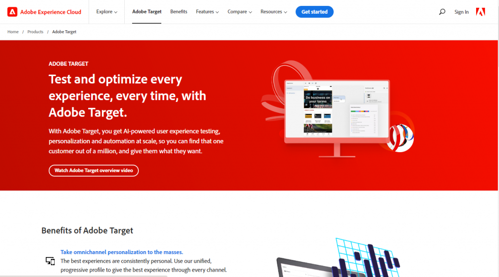 Adobe Target, A/B Test Conversion