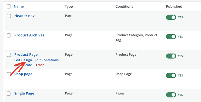 Edit woocommerce product page
