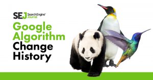 Google Algorithm History Change