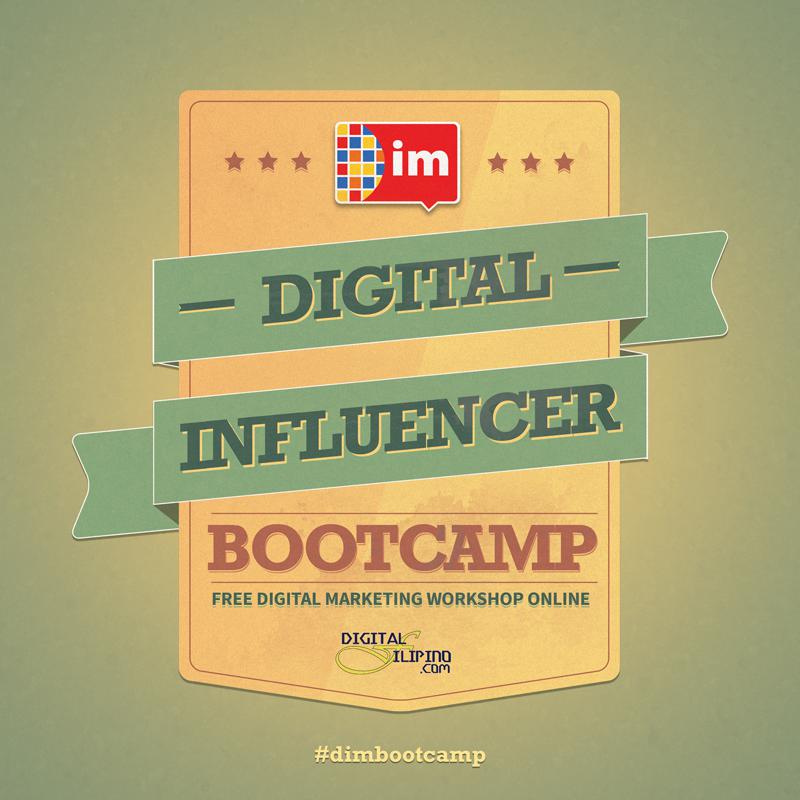 DigitalFilipino in collaboration with Syntactics Inc .Invite You to Join the Digital Influencer Boot Camp 2013