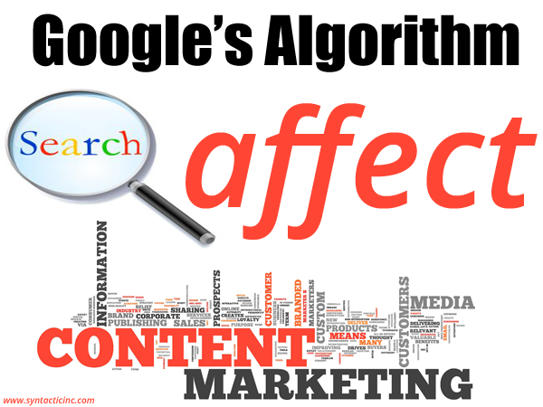 How Google’s Algorithm Updates Affect the Content Marketing Industry