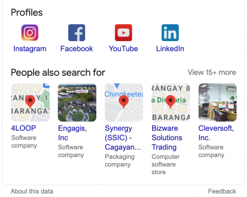 Google Places Dashboard Social Media Profile Links