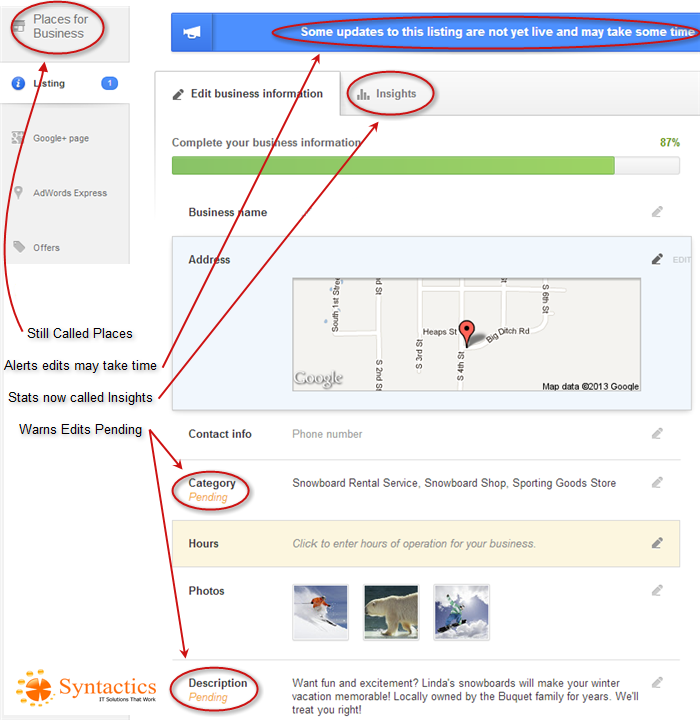 Check Out the NEW Look Of Google Places Dashboard