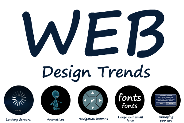 FIVE Bad Web Design Trends That Are Making A Comeback