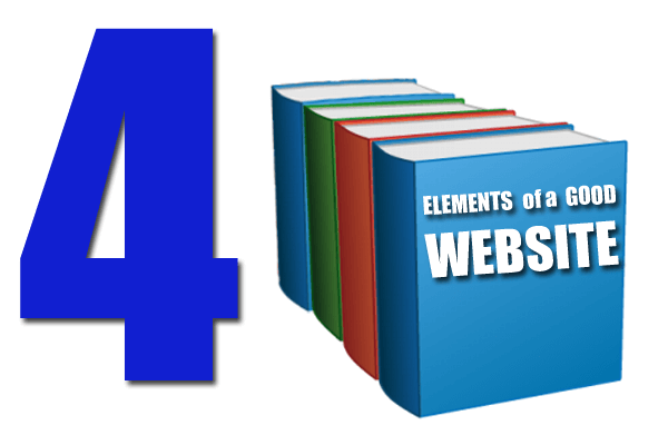 The FOUR Important Elements That a Good Website Homepage Must Have