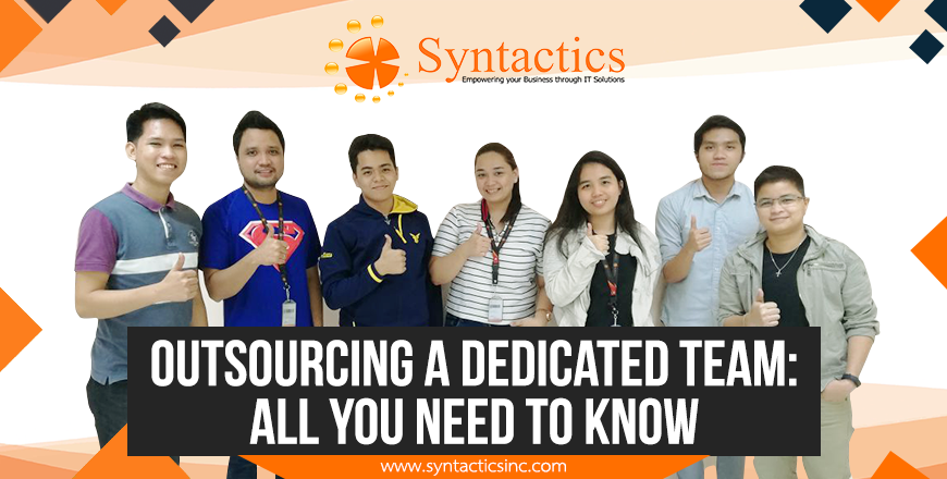 Outsourcing dedicated team