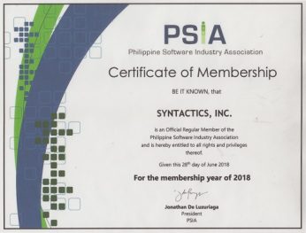 PSIA Certificate