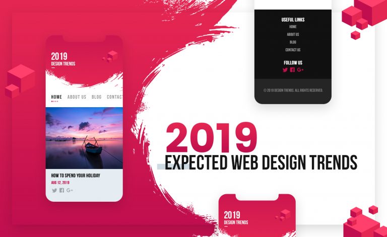 Expected Web Design Trends 2019 v2