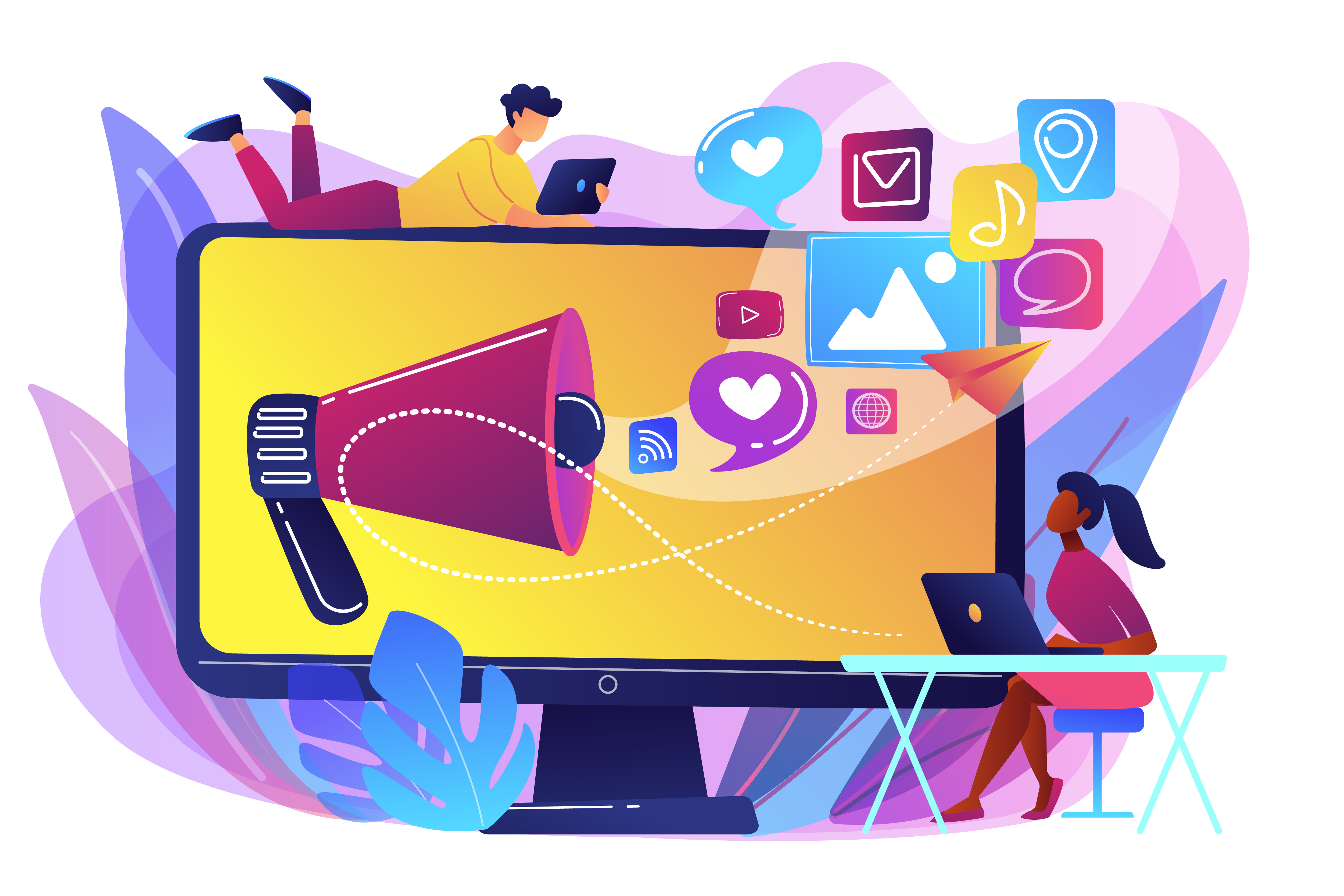 Advantages and Disadvantages of Social Media Advertising Smartphone and Social Media Marketing Specialists