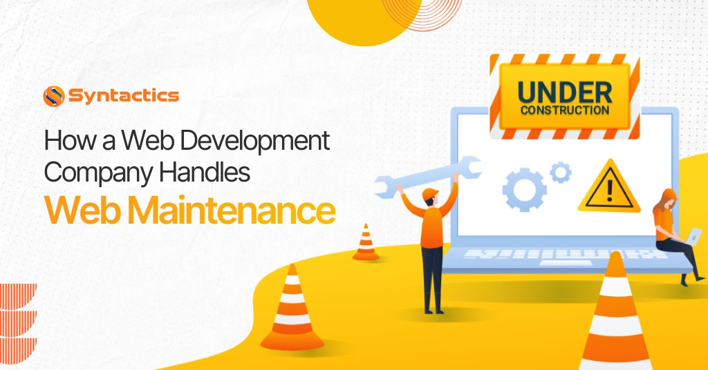 Web Development Company for Web Maintenance Tasks