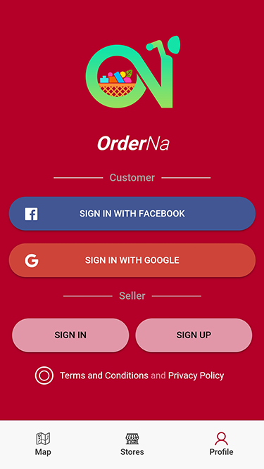 OrderNa Screenshot