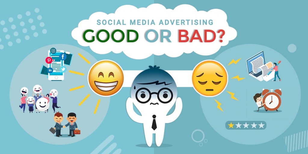 Monarca Chapoteo Personas mayores What Is Social Media Advertising? And Its Pros and Cons - Syntactics Inc.