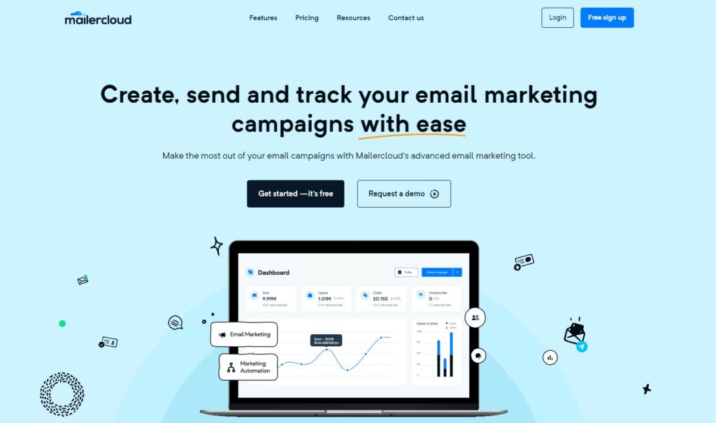 Mailercloud email marketing tool