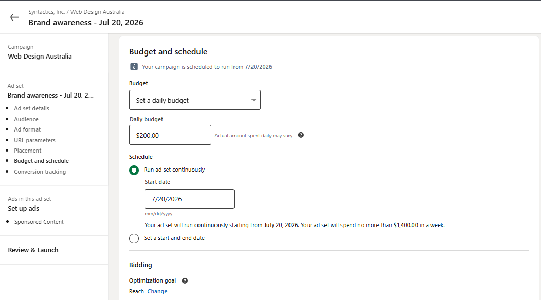 Budget And Schedule
