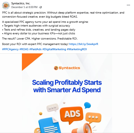 Text Social Media Content