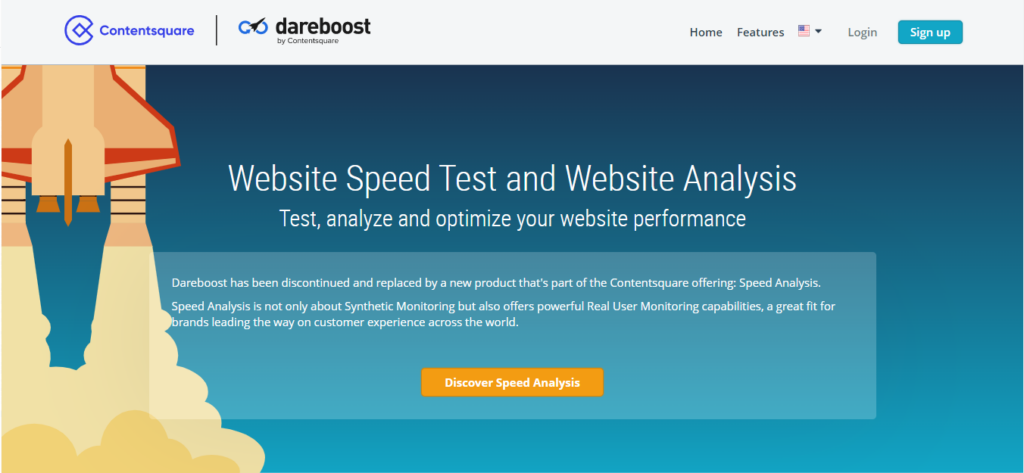 Dareboost Website Speed Test Tools, site loading times
