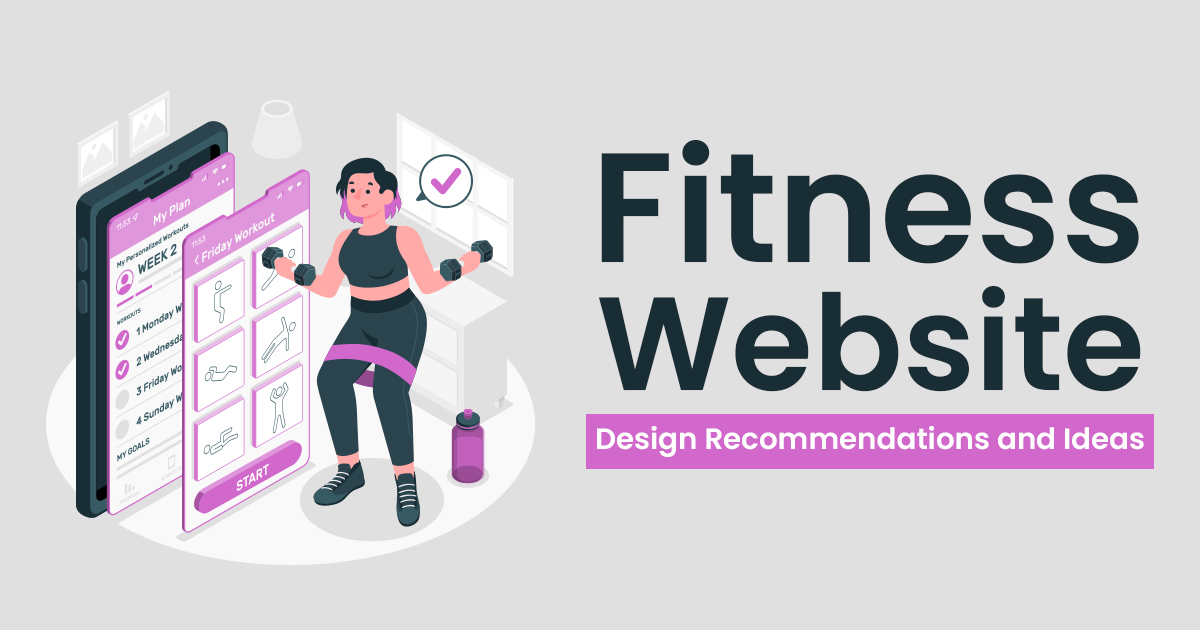 Fitness Website, Fitness Website Design, Gym Website Design