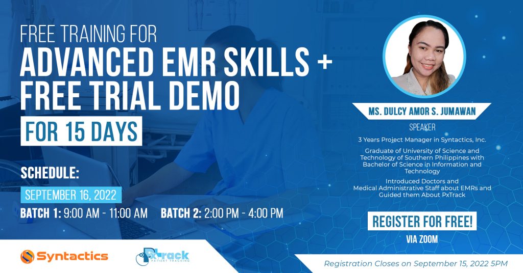 Free Training for Advanced EMR Skills