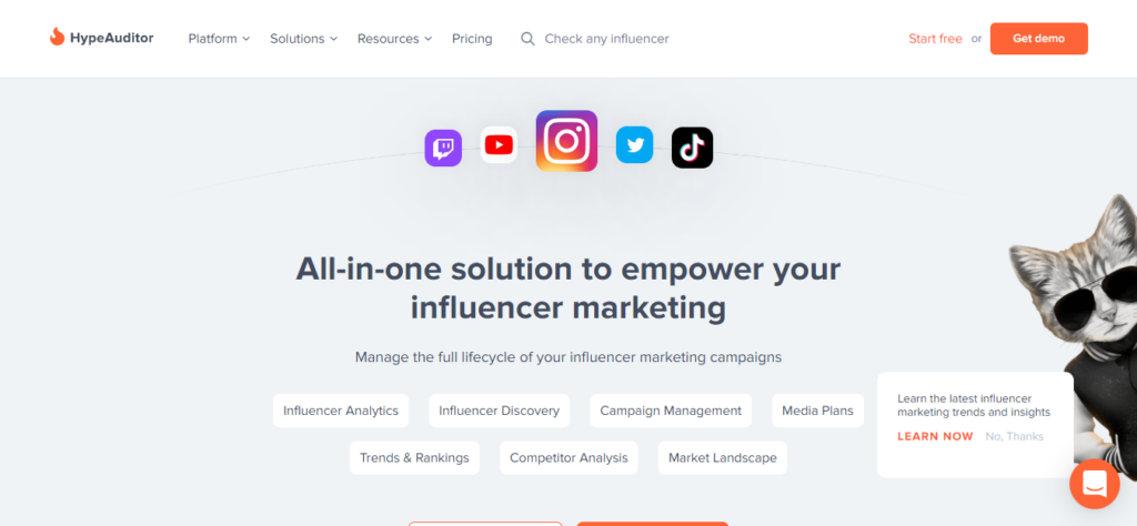 Hypeauditor Measure Influencer Success