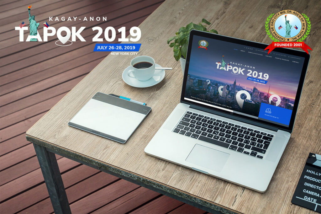 Kagay-anon Tapok 2019 website made by custom wordpress development company, custom wordpress website development, wordpress custom development