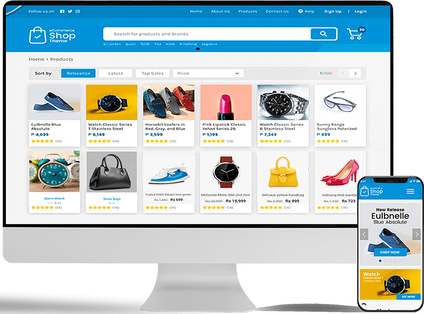 ECommerce Shop Website