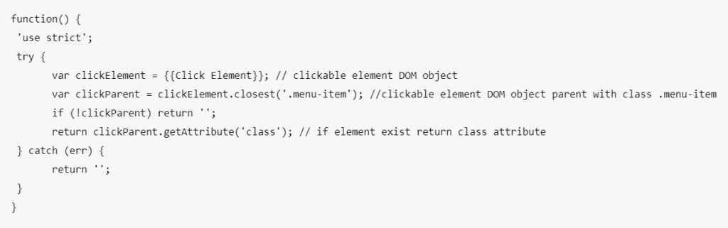 Code 1 Custom Javascript