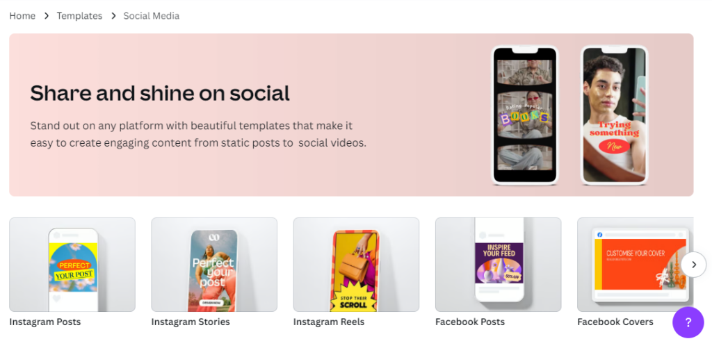 Social Media Templates, social media graphic design