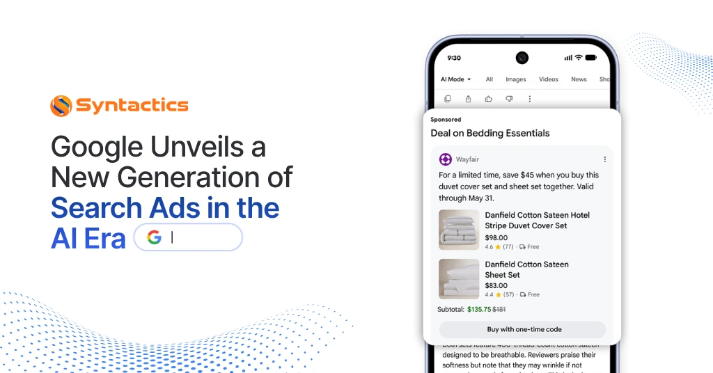Google Unveils a New Generation of Search Ads in the AI Era