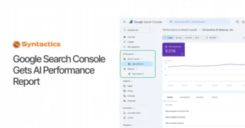 Syntactics OMD Blog - June 2026 - Google Search Console Gets AI Performance Report