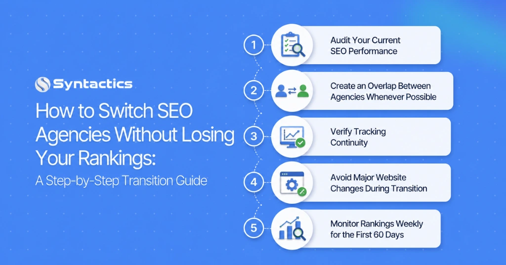 How to Switch SEO Agencies Without Losing Your Rankings A Step-by-Step Transition Guide