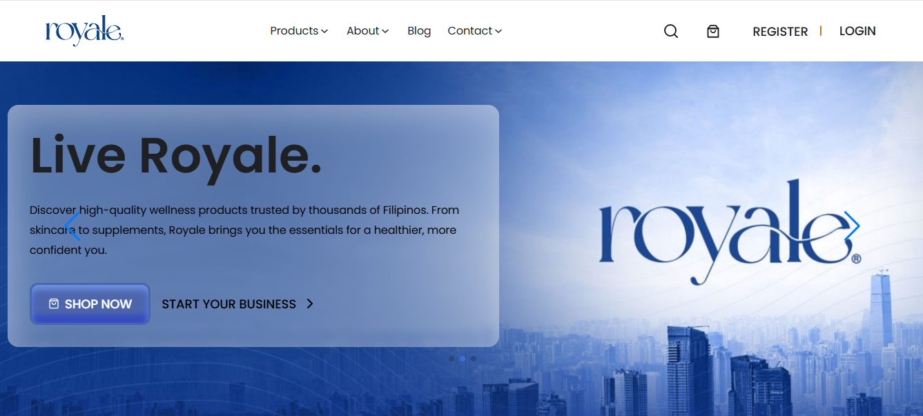 Royal Business Club Website