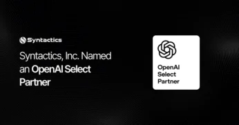 Syntactics, Inc. Named an OpenAI Select Partner - Syntactics News