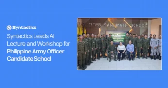 Syntactics Leads Two-Day AI Workshop at Philippine Army Officer Candidate School