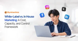 White-Label vs. In-House Marketing A Cost, Capacity, and Control Framework